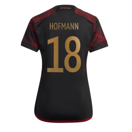 Camisetas Alemania Jonas Hofmann 18 Segunda Copa Mundial 2022 - Mujer